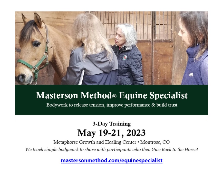 Masterson Method Equine Specialist